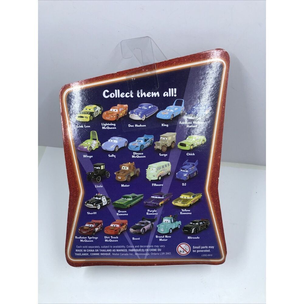 Disney Pixar Cars Supercharged Nitroade Die-Cast L5263 Piston Cup Race Car - Picture 8 of 11